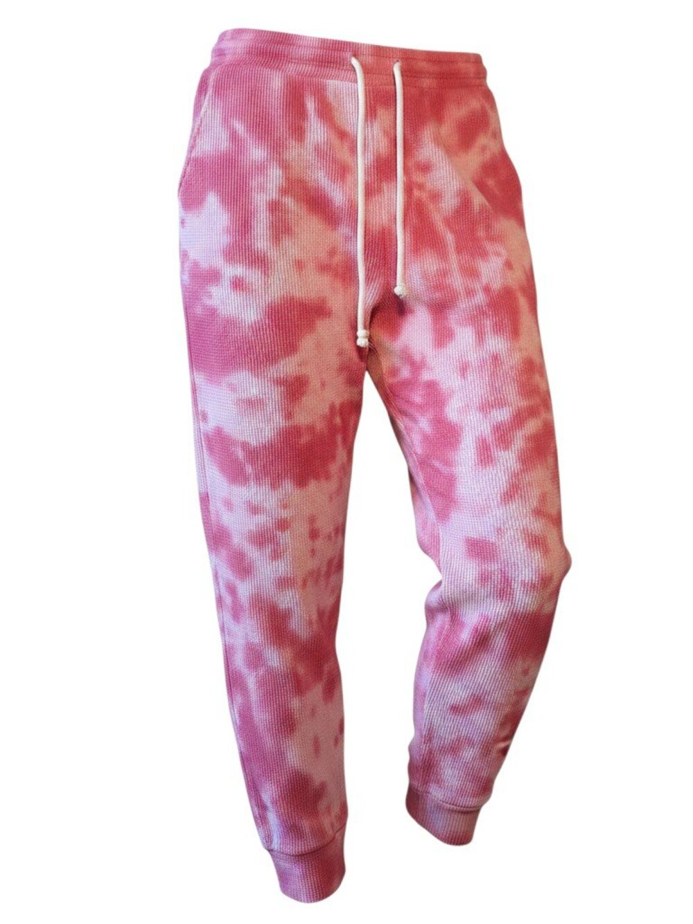 Anthropologie Saturday/Sunday Janelle Tie Dye Waffle Knit Jogger Pants Med
